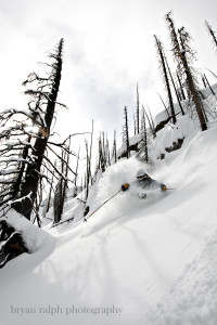 monashee powder - bryan ralph skier riley leboe