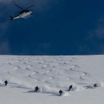 Northern Escape Heli Skiing Group run