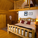 The Grizzly Cabin at Tweedsmuir Lodge in Bella Coola, British Columbia.