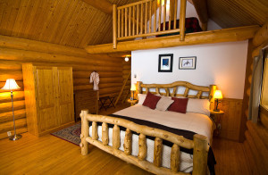 The Grizzly Cabin at Tweedsmuir Lodge in Bella Coola, British Columbia.